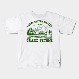 Grand Tetons Kids T-Shirt